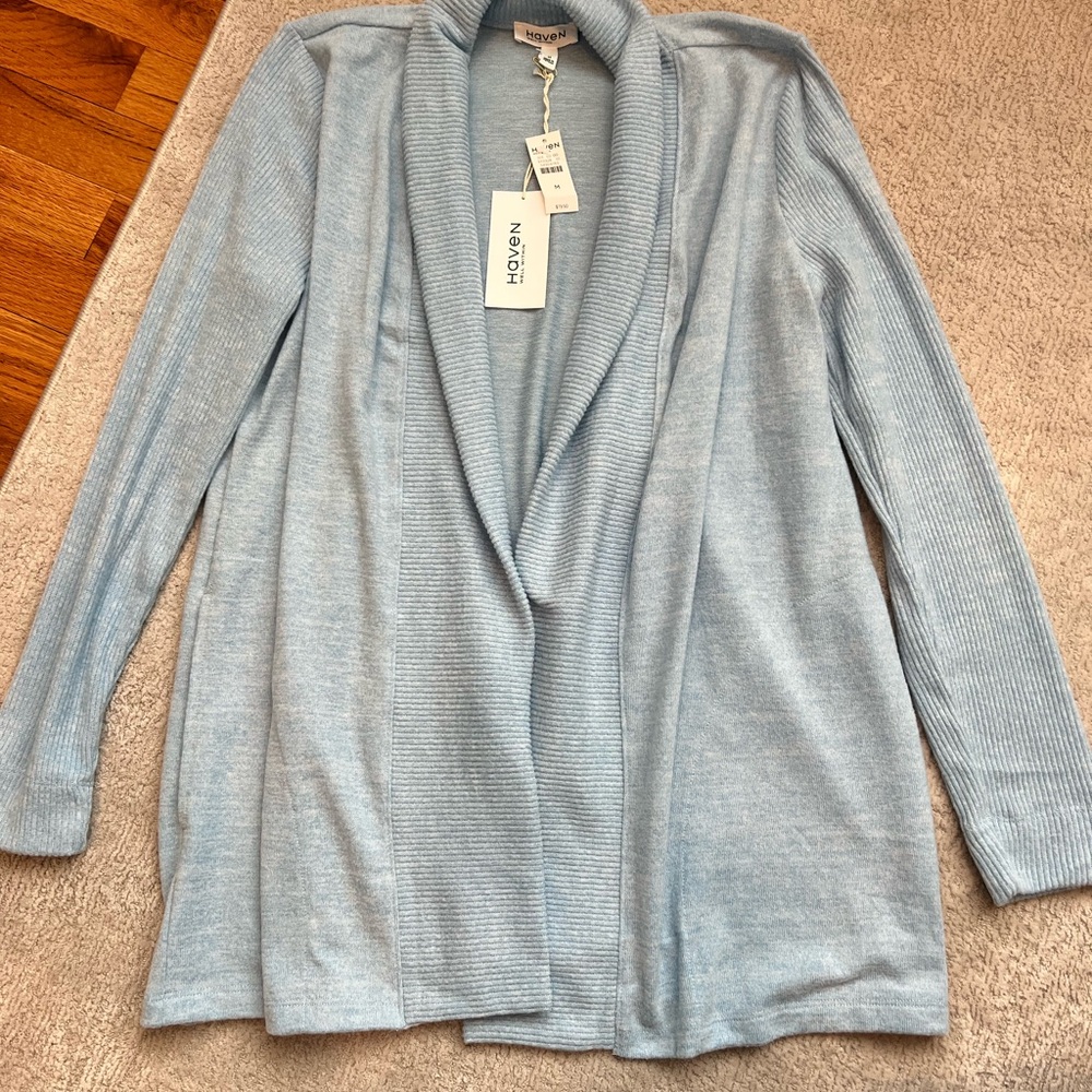 NORDSTROM Women's Light Blue Sweater